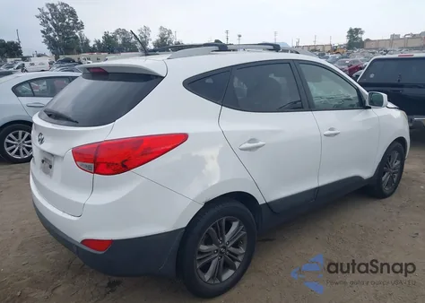 2014 Hyundai Tucson z USA, uszkodzony, nr VIN KM8JU3AG9EU931582